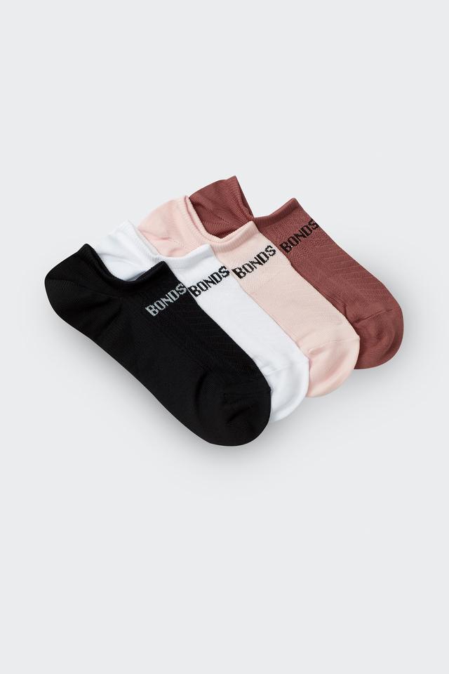 Womens Play It Cool No Show Socks 4 Pack
