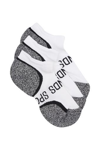 Womens Ultimate Comfort Low Cut 3 Pack (White)