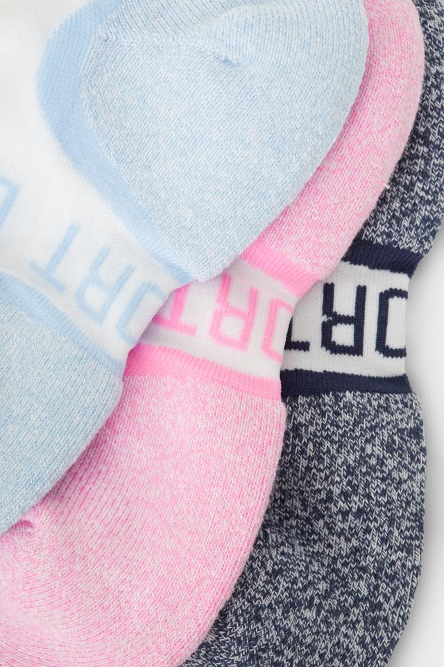 Womens Ultimate Comfort Low Cut Socks 3 Pack