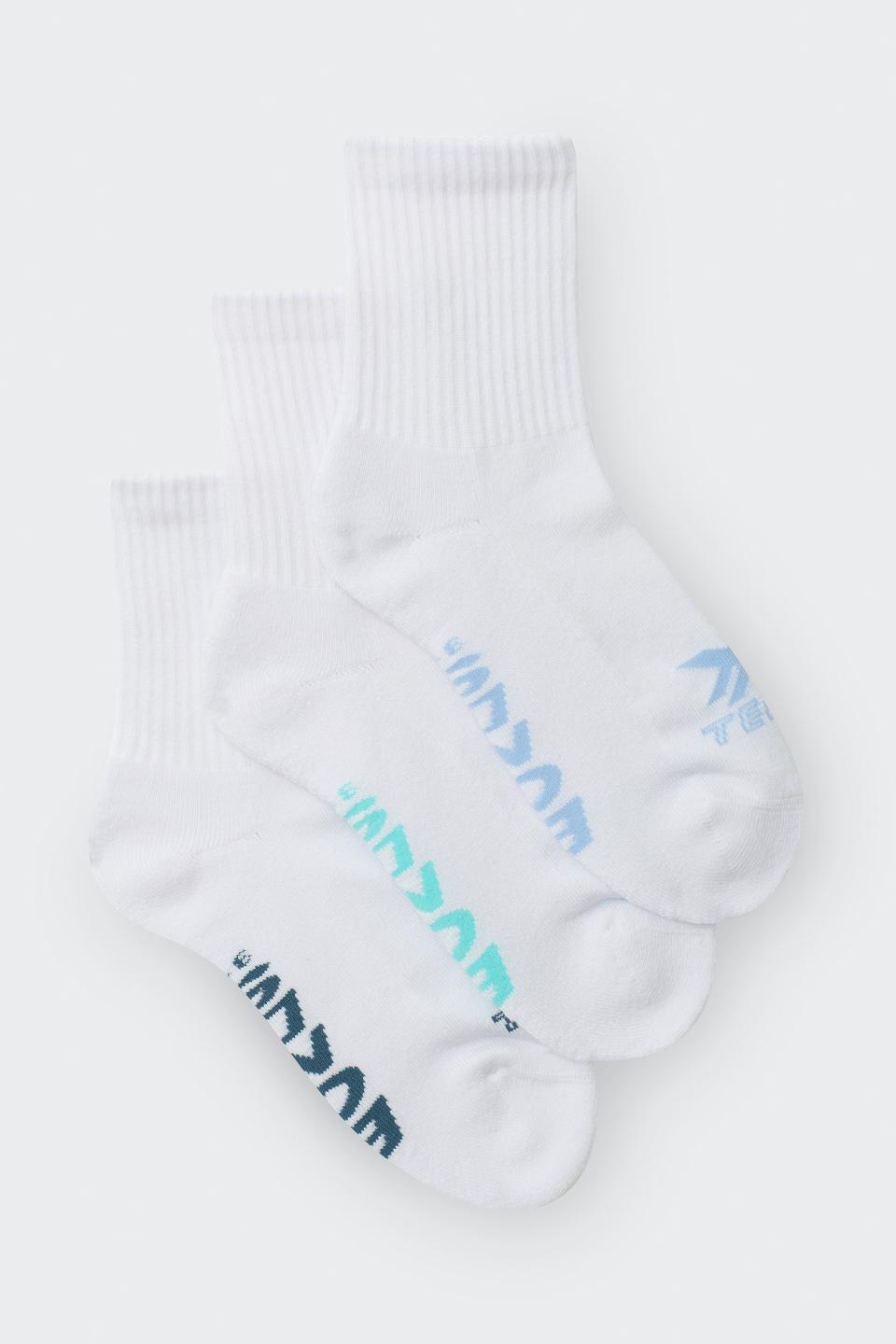 Womens X-Temp Half Crew Socks 3 Pack