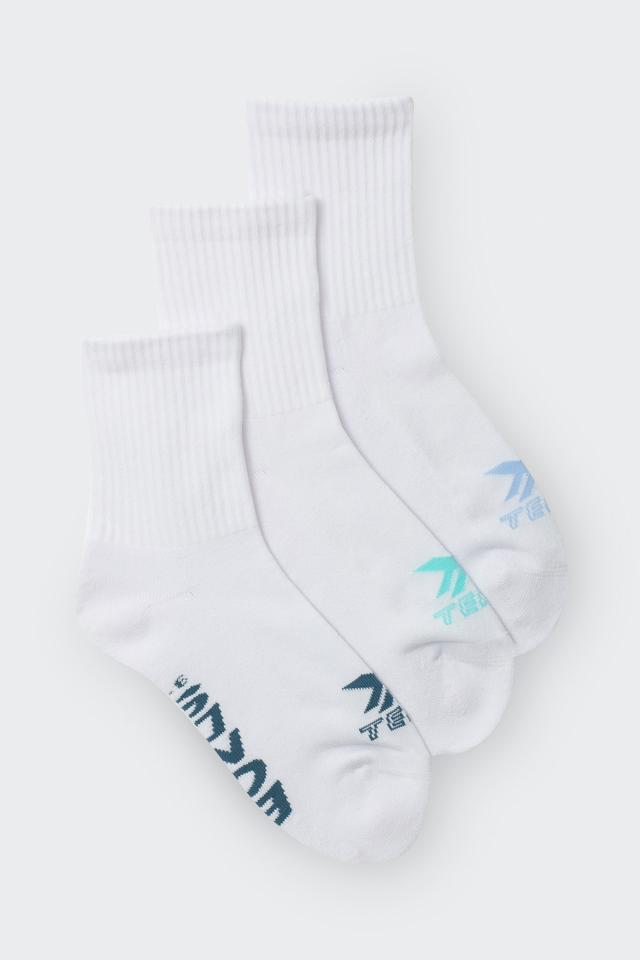 Womens X-Temp Half Crew Socks 3 Pack