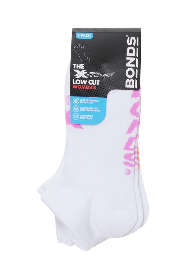 Womens X-Temp Low Cut Socks 3 Pack