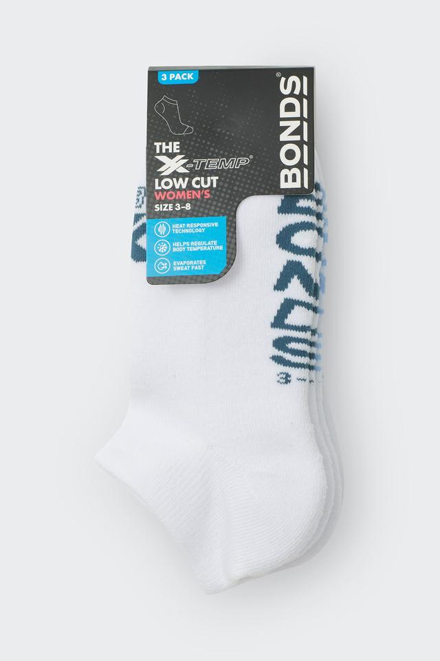 Womens X-Temp Low Cut Socks 3 Pack