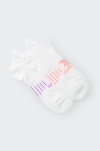 Womens X-Temp Max Low Cut Socks 2 Pack (White)