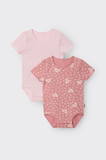 Wonderbodies Bodysuit 2 Pack (Bonds Endless Love Pink / Sugar Babe)