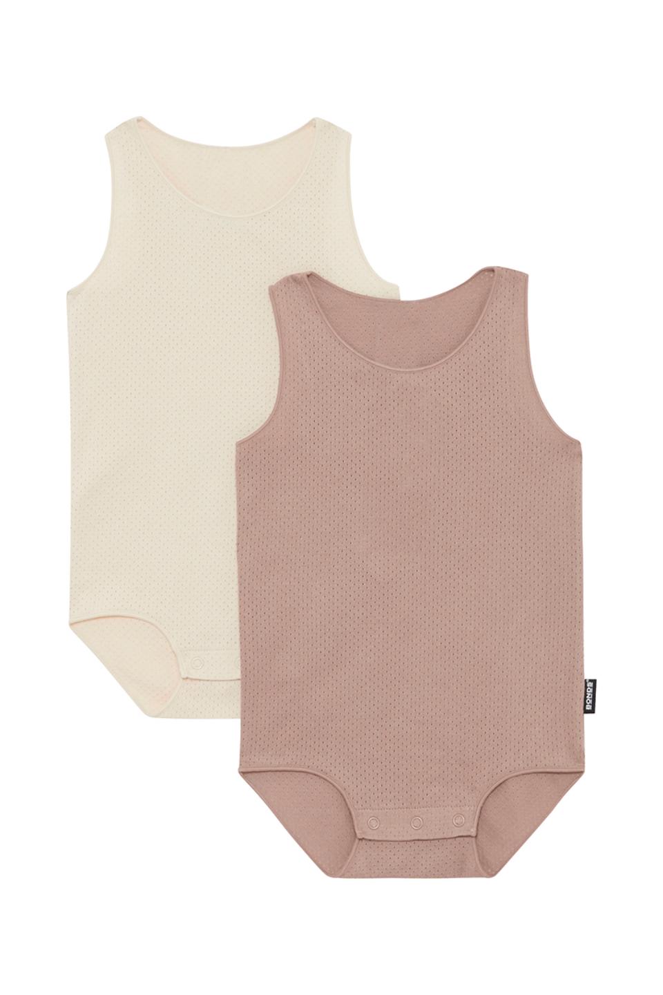 Wondercool Eyelet Singletsuit 2 Pack