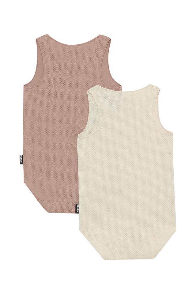 Wondercool Eyelet Singletsuit 2 Pack