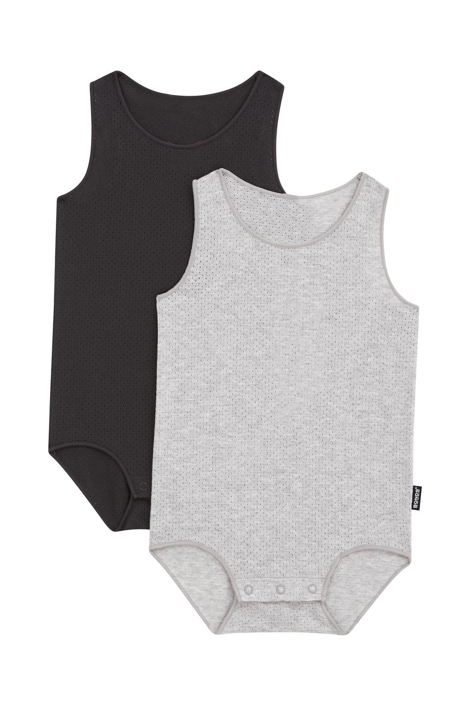 Wondercool Eyelet Singletsuit 2 Pack