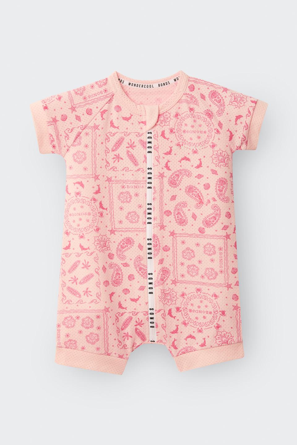 Wondercool Eyelet Zip Romper