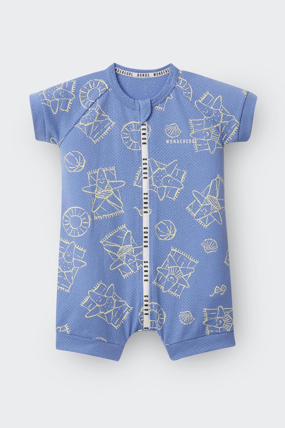 Wondercool Eyelet Zip Romper