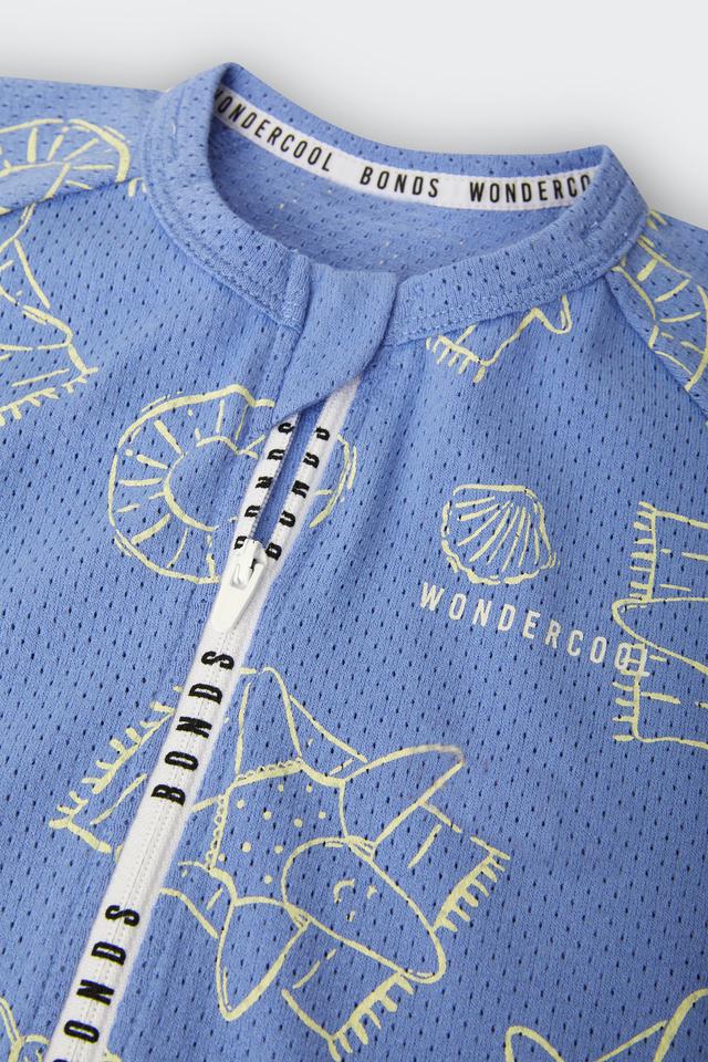 Wondercool Eyelet Zip Romper