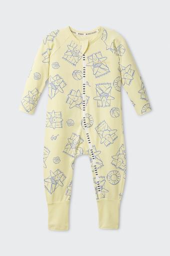 Wondercool Zip Wondersuit (Sandy Snooze Yellow)