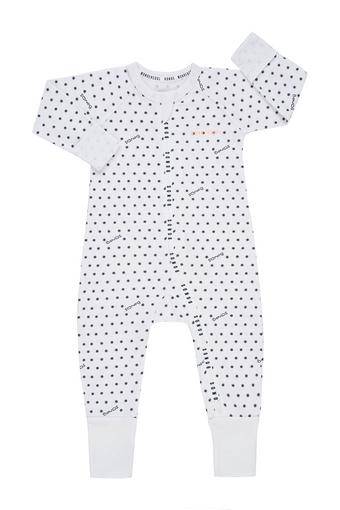 Wondercool Zip Wondersuit (Sunshine Baby White)