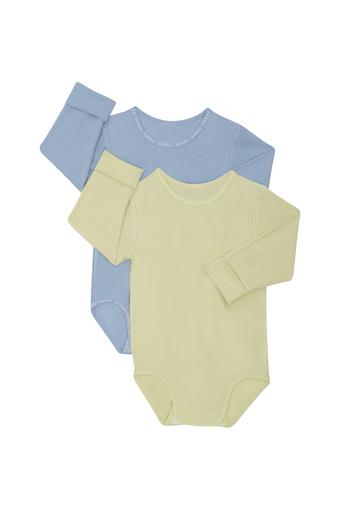 Wondergrow Long Sleeve Bodysuit 2 Pack (Maybe Matcha / Solstice)