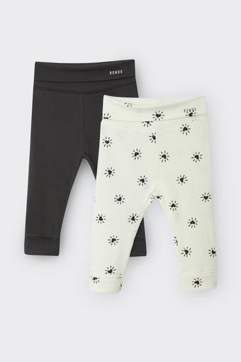 Wondergrow Print Legging 2 Pack (Sparkling Hearts / La Femme Nikita)