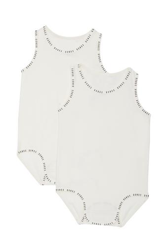 Wondergrow Singletsuit 2 Pack (Marscapone)