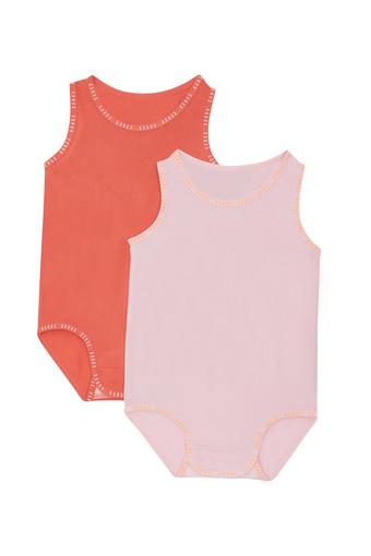 Wondergrow Singletsuit 2 Pack (Sugarbabe / Wild Poppy)