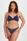 Polka Heart Navy
