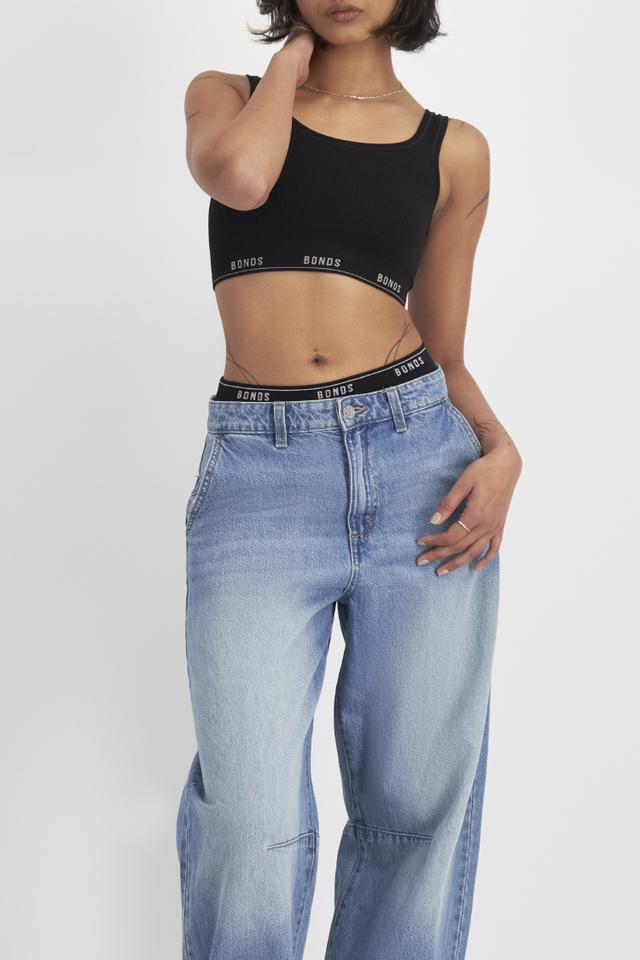 Originals Viscose Bamboo Rib Crop