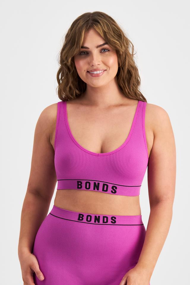 Retro Rib™ Seamless Deep V Crop