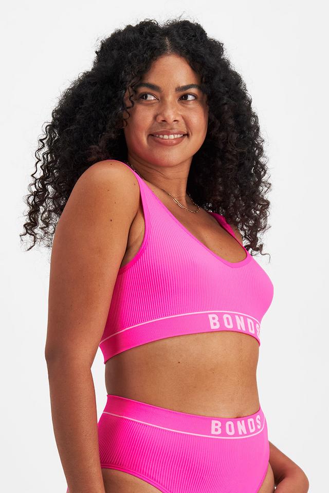 Retro Rib™ Seamless Deep V Crop