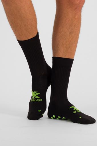 X-Temp Grip Crew Socks 1 Pack (Black)