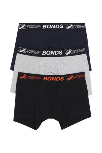 X-Temp Trunk 3 Pack (Seascape / New Grey Marle)