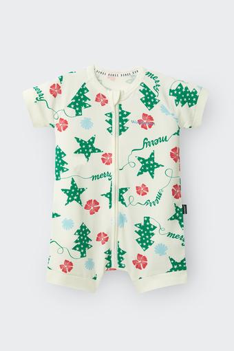 Zip Romper (Coastal Christmas)