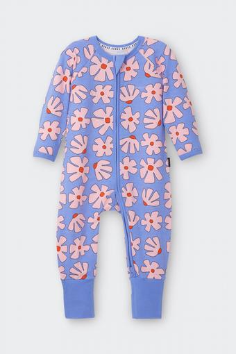 Zip Wondersuit (Blossom Block Purple)