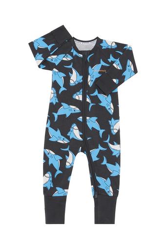 Zip Wondersuit (Shark Swirl)
