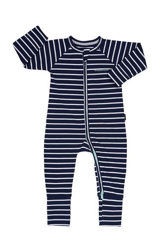 Zip Wondersuit (Black Sea / White)