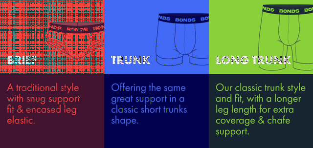 Brief, Trunk, Long Trunk