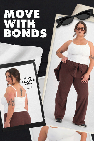 Move With Bonds. Move Recycled Cami. Move Recycled Running Short. Move Recycled Zip Jacket. Move Recycled Zip Jacket