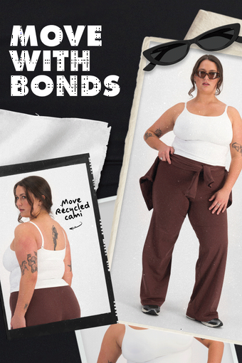 Move With Bonds. Move Recycled Cami. Move Recycled Running Short. Move Recycled Zip Jacket. Move Recycled Zip Jacket