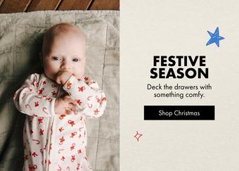 FESTIVE SEASON. Deck the drawers with something comfy. Shop Christmas.