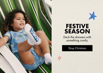 FESTIVE SEASON. Deck the drawers with something comfy. Shop Christmas.