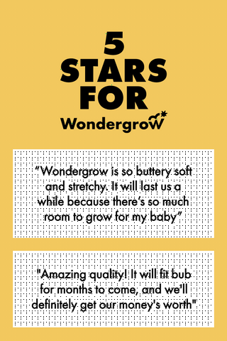 5 STARS FOR Wondergrow.